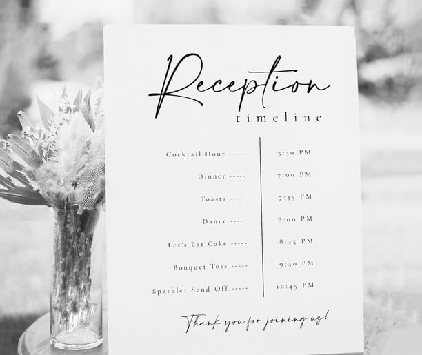 wedding templates, wedding help, wedding day runsheet 